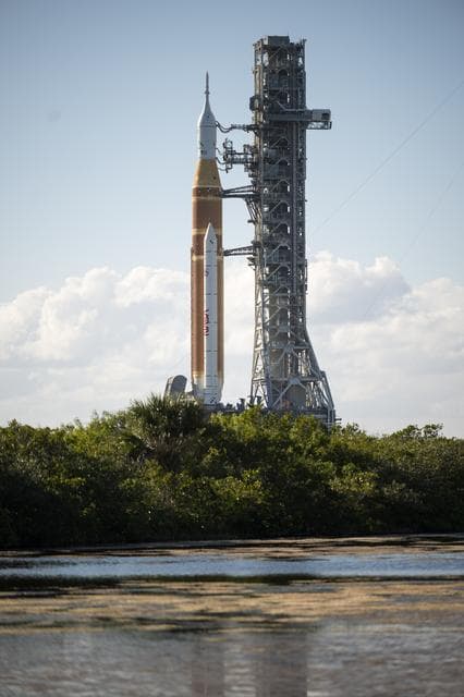 NASA image: Artemis II Rollout