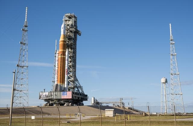 NASA image: Artemis II Rollout