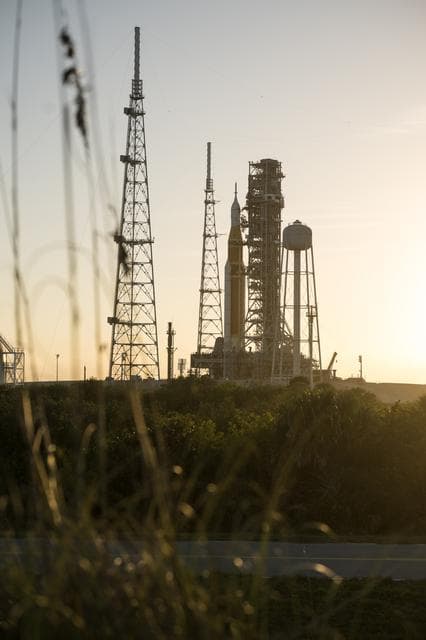 NASA image: Artemis II Rollout