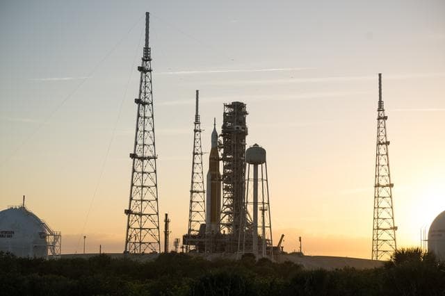 NASA image: Artemis II Rollout