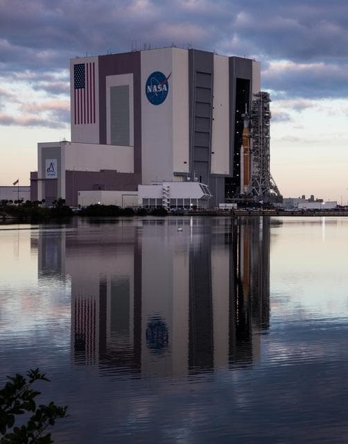 NASA image: Artemis II Rollout