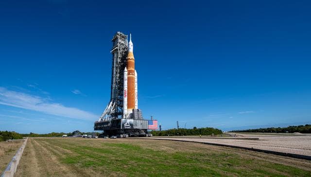 NASA image: Artemis II Rollout