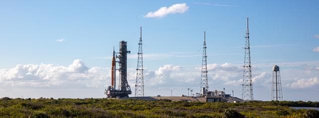 NASA image: Artemis II Rollout