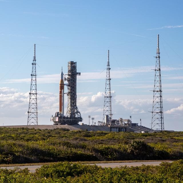 NASA image: Artemis II Rollout