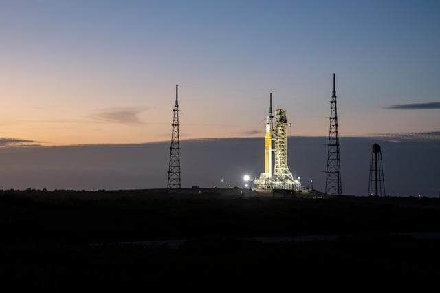 NASA image: Artemis II Rollout