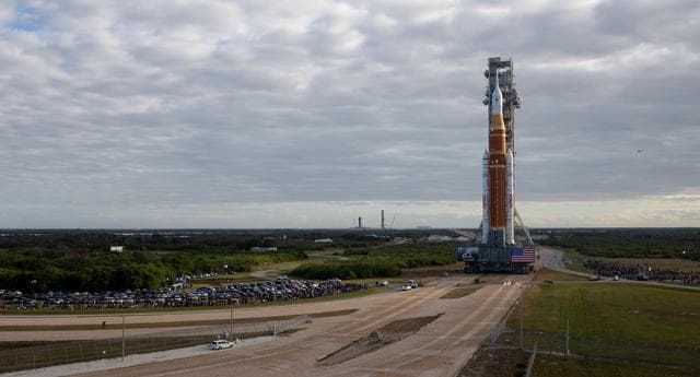 NASA image: Artemis II Rollout