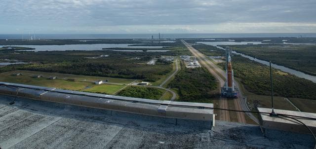 NASA image: Artemis II Rollout