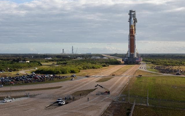 NASA image: Artemis II Rollout