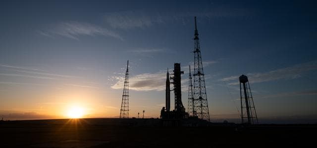 NASA image: Artemis II Rollout
