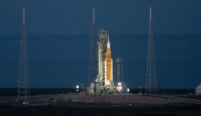 NASA image: Artemis II Rollout