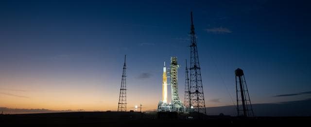 NASA image: Artemis II Rollout