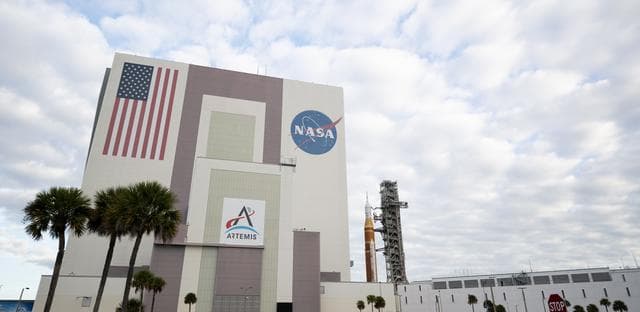 NASA image: Artemis II Rollout