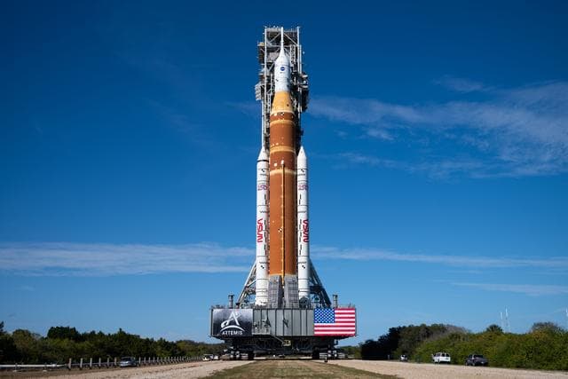 NASA image: Artemis II Rollout