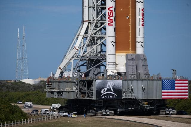 NASA image: Artemis II Rollout