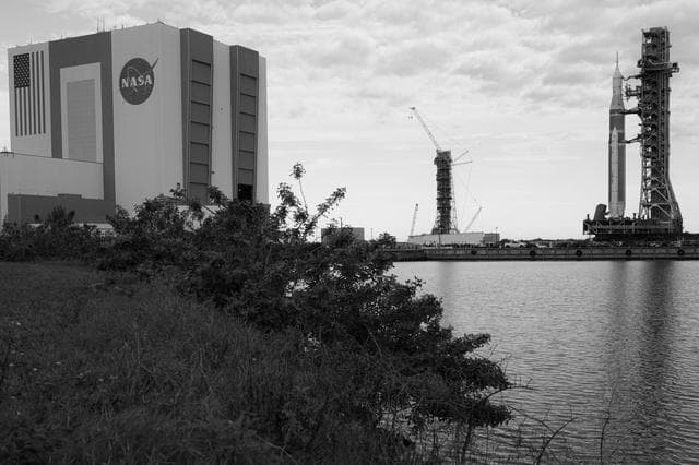 NASA image: Artemis II rollout