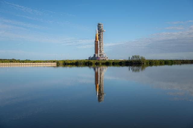 NASA image: Artemis II rollout