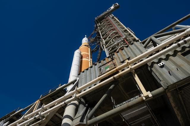 NASA image: Artemis II rollout