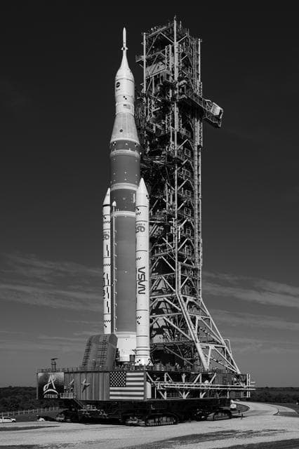 NASA image: Artemis II rollout