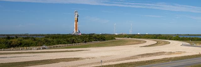 NASA image: Artemis II rollout