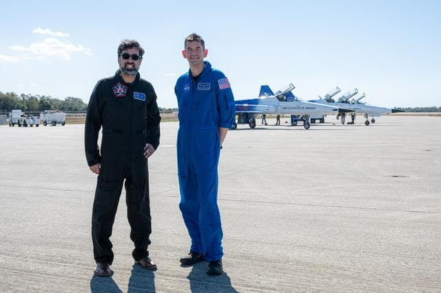 NASA image: Administrator Isaacman and Associate Administrator Kshatriya