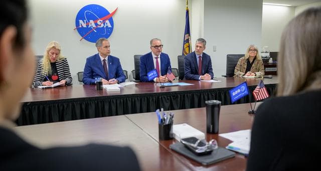 NASA image: NASA Admin Isaacman Meets with ESA Director General Aschbacher