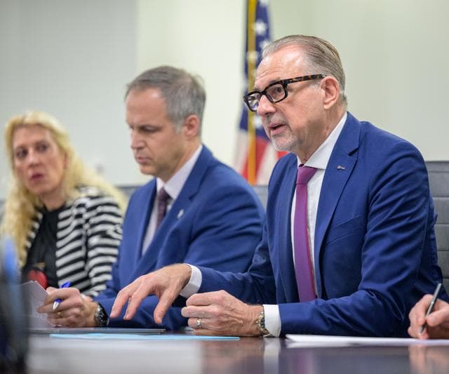 NASA image: NASA Admin Isaacman Meets with ESA Director General Aschbacher