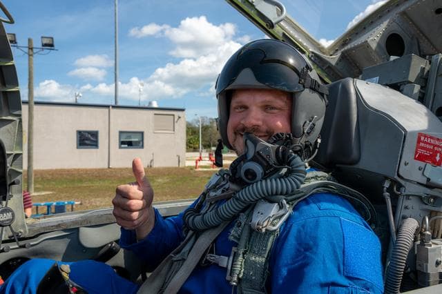 NASA image: Employee Flight with Administrator Isaacman's F-5 Aircraft