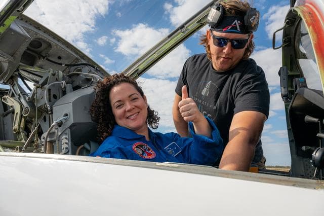 NASA image: Employee Flight with Administrator Isaacman's F-5 Aircraft