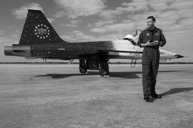 Administrator Isaacman Flies His F-5 Aircraft