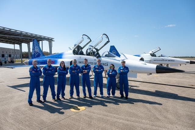NASA image: Employee Flight with Administrator Isaacman's F-5 Aircraft
