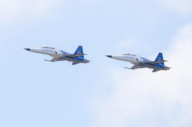 Employee Flight with Administrator Isaacman's F-5 Aircraft