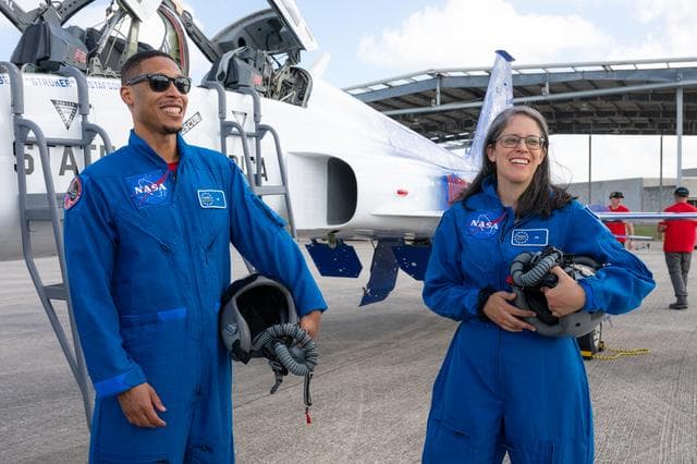 NASA image: Employee Flight with Administrator Isaacman's F-5 Aircraft