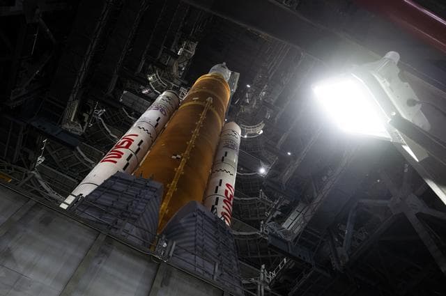 NASA image: Artemis II Rollout