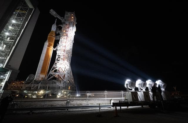 NASA image: Artemis II Rollout