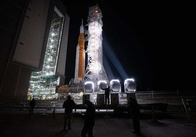 NASA image: Artemis II Rollout