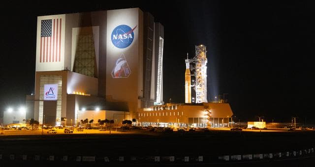 NASA image: Artemis II Rollout