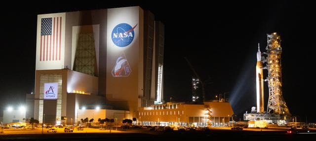 NASA image: Artemis II Rollout