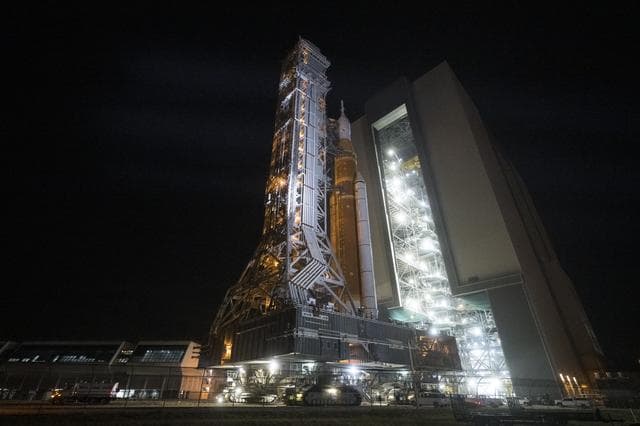 NASA image: Artemis II Rollout