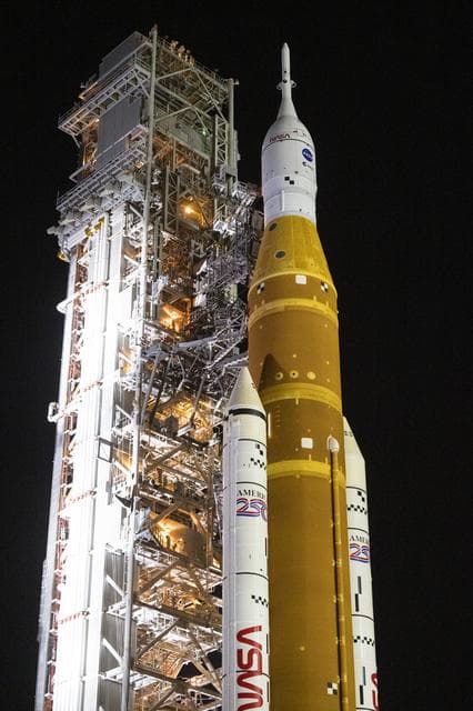 NASA image: Artemis II Rollout