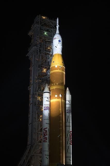 NASA image: Artemis II Rollout