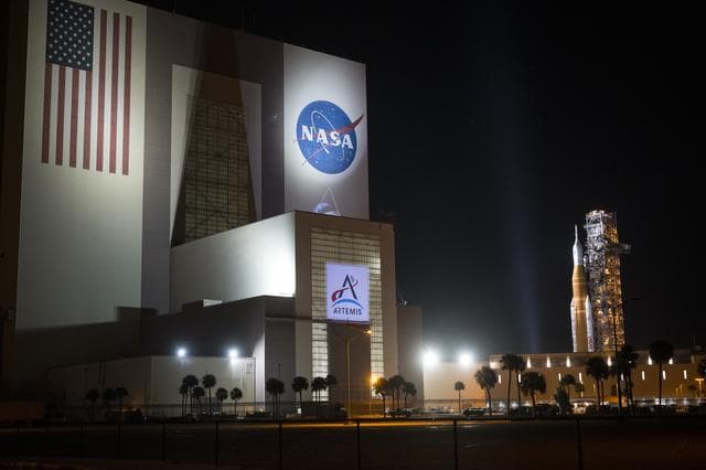 NASA image: Artemis II Rollout