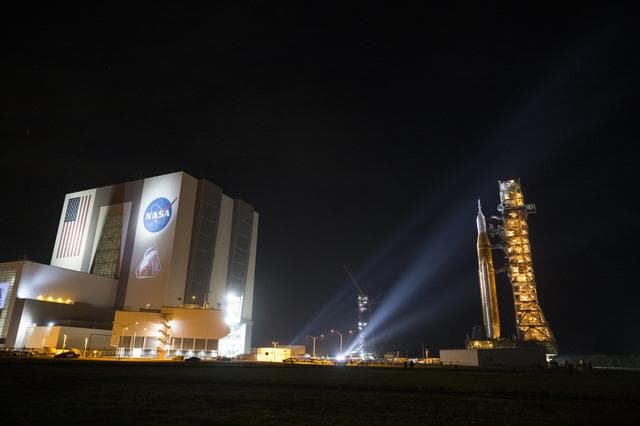 NASA image: Artemis II Rollout