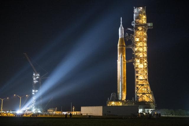 NASA image: Artemis II Rollout