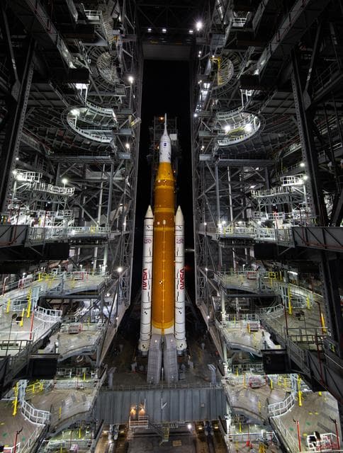 NASA image: Artemis II Rollout