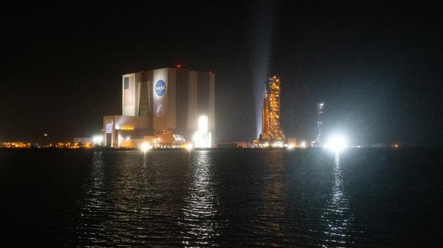 NASA image: Artemis II Rollout