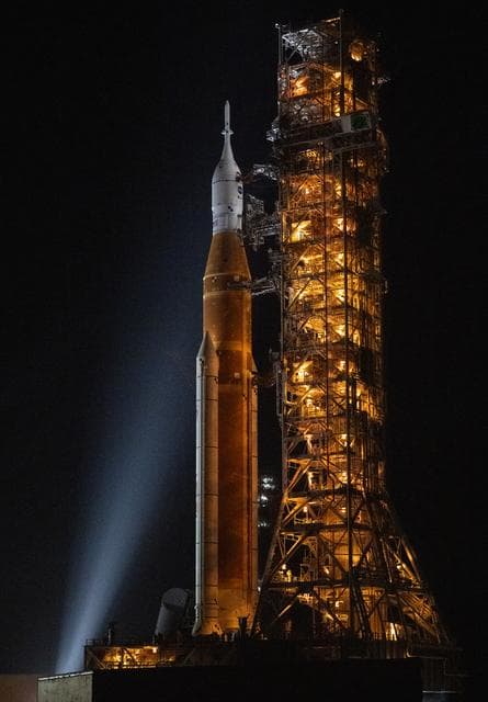 NASA image: Artemis II Rollout