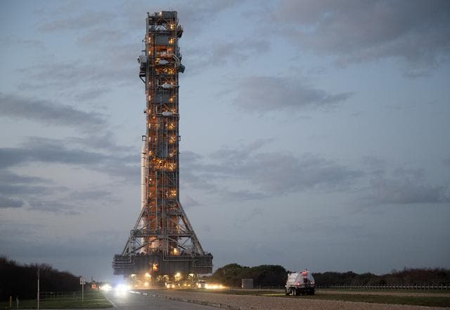 NASA image: Artemis II Rollout