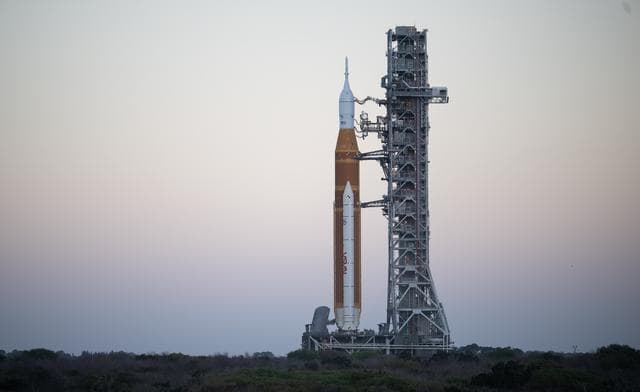 NASA image: Artemis II Rollout