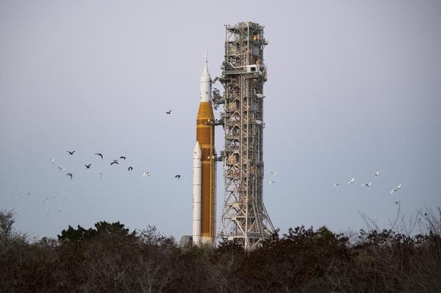 NASA image: Artemis II Rollout