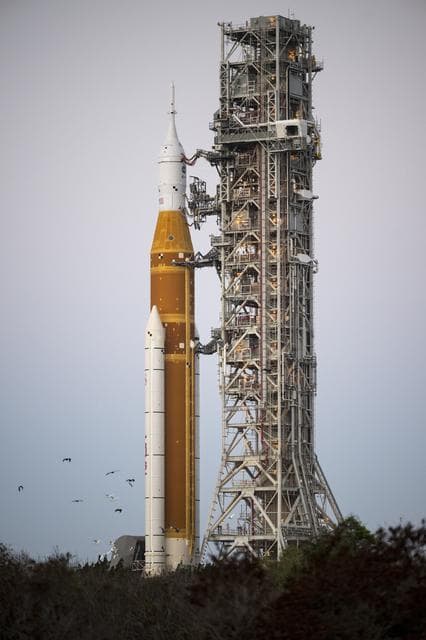 NASA image: Artemis II Rollout